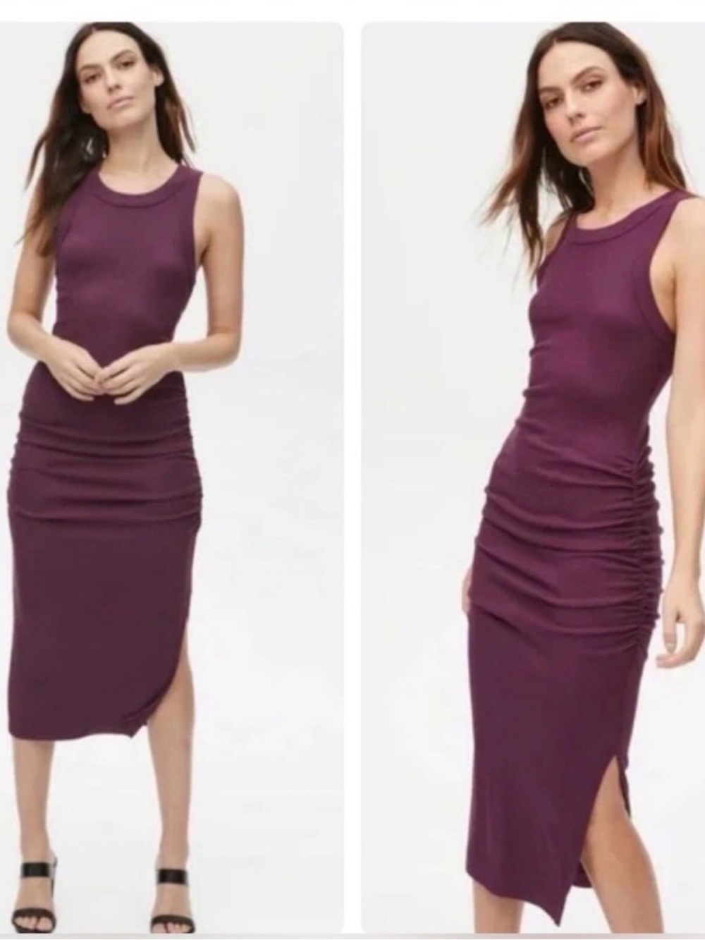 Michael Stars Plum Wren Midi Dress